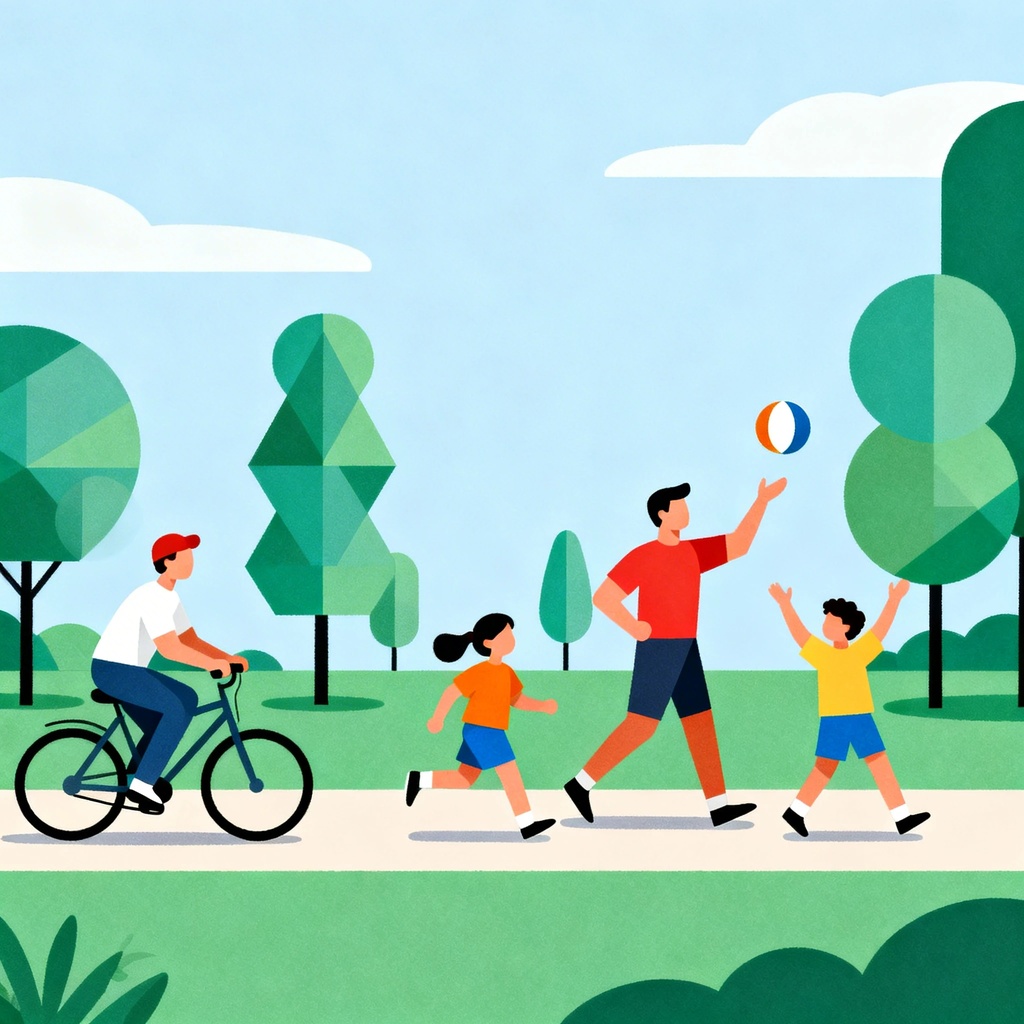 Actividades saludables para toda la familia